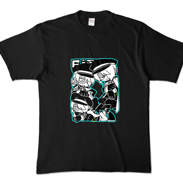 カラーTシャツ - XL - ブラック (濃色)