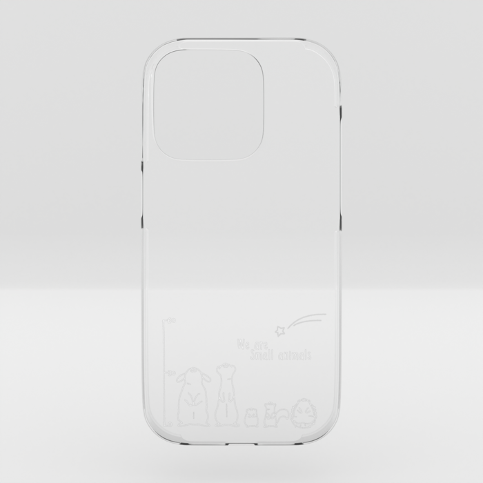 クリアiPhoneケース - iPhone 15 Pro