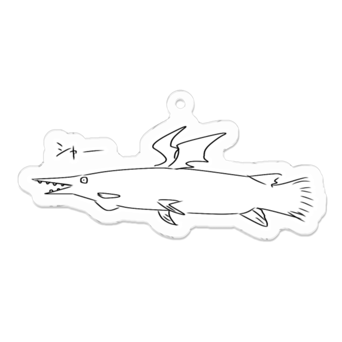 アクリルキーホルダー - 70 x 70 (mm)