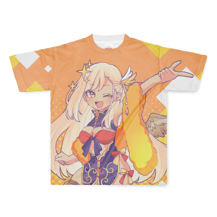 フルグラフィックTシャツ - L - 両面印刷