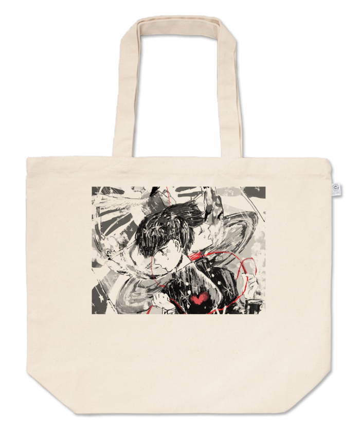 トートバッグ - L - プリント面積中