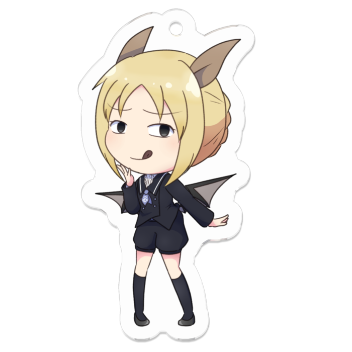 アクリルキーホルダー（コーティング） - 50 × 50 (mm)