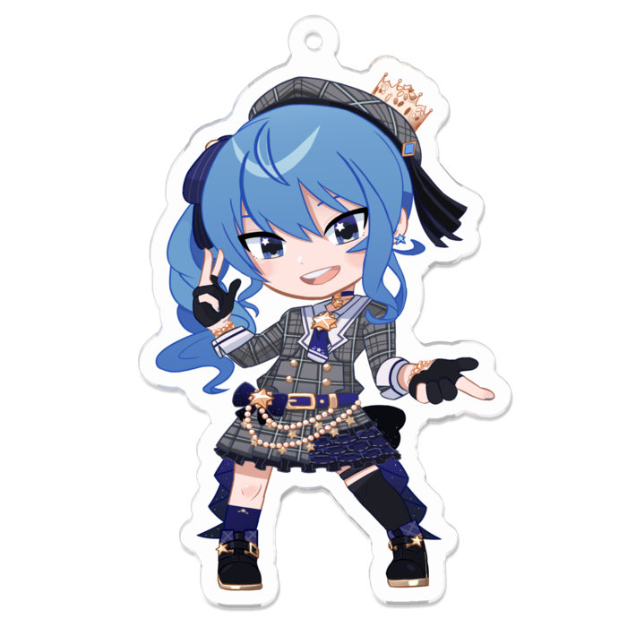 アクリルキーホルダー - 70 x 70 (mm)