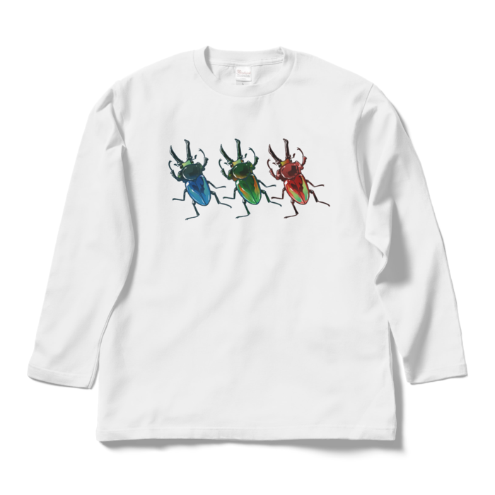 ロングスリーブTシャツ - L - ホワイト(4)