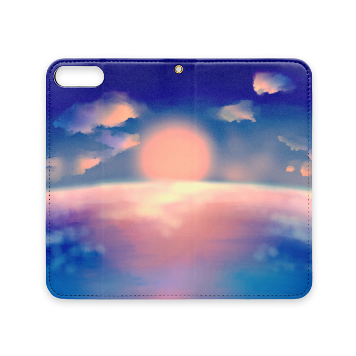 手帳型iPhoneケース(ベルトなし) - iPhone 8 Plus / 7 Plus - ストラップ穴 あり