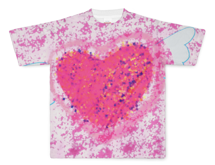 フルグラフィックTシャツ - L - 正面印刷のみ