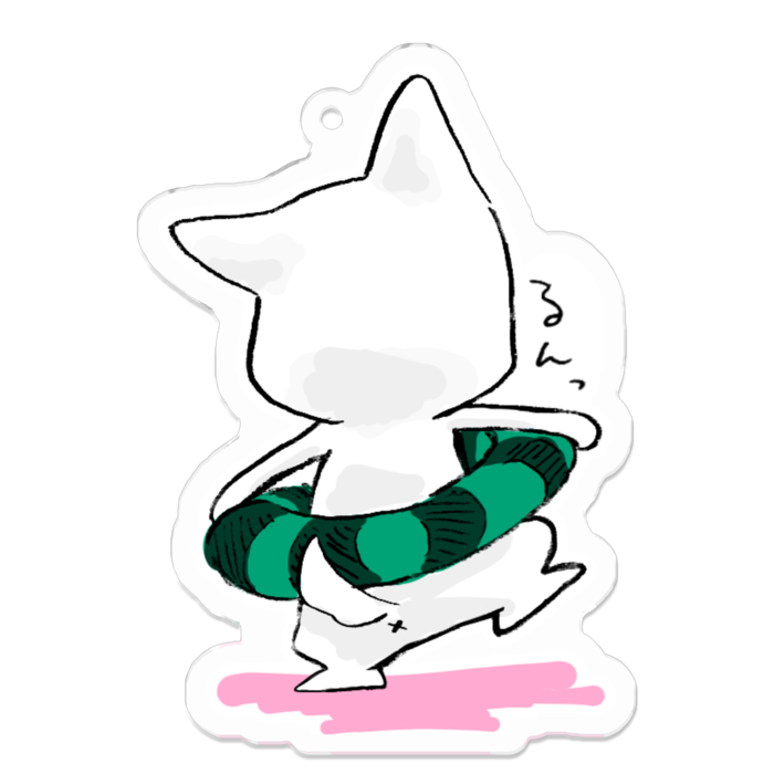 アクリルキーホルダー - 70 x 70 (mm)