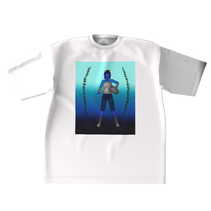 ビッグシルエットTシャツ - XL - 正面