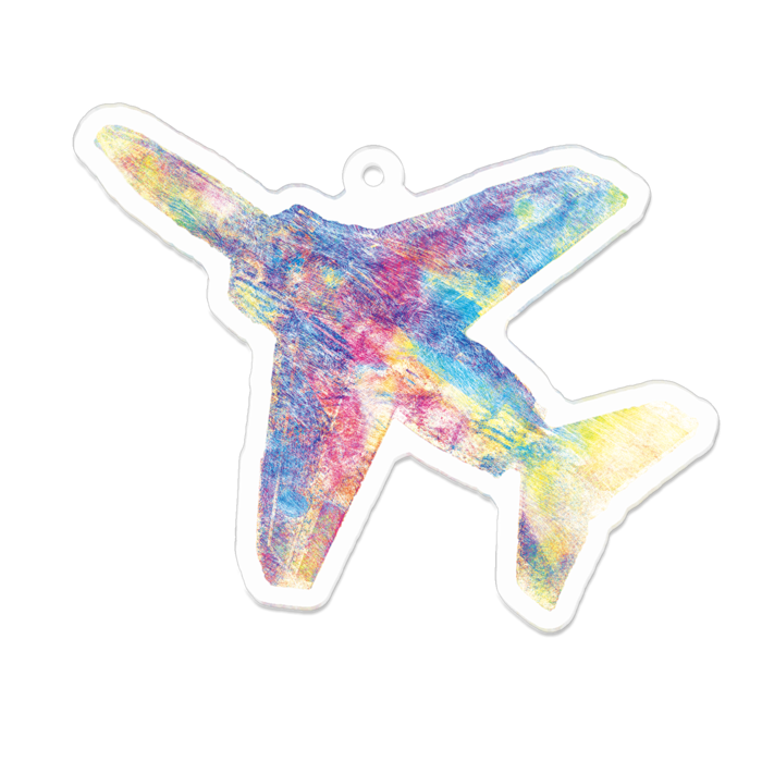 アクリルキーホルダー - 70 x 70 (mm)