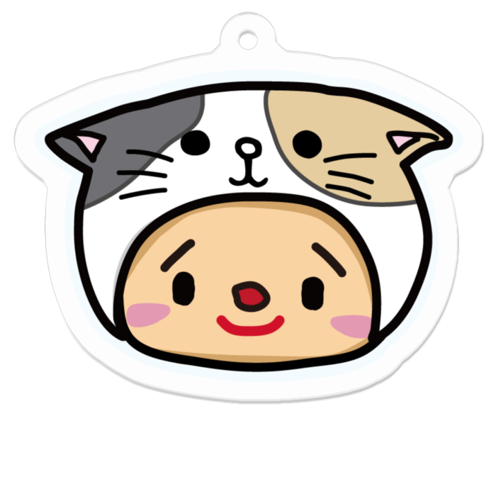 しゅろちんアクキー　顔だけタイプ
