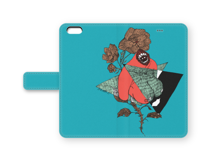 手帳型iPhoneケース - iPhone6 Plus