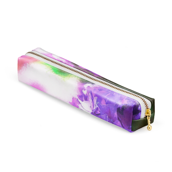 ペンケース - 20 x 4 x 4cm - ホワイト
