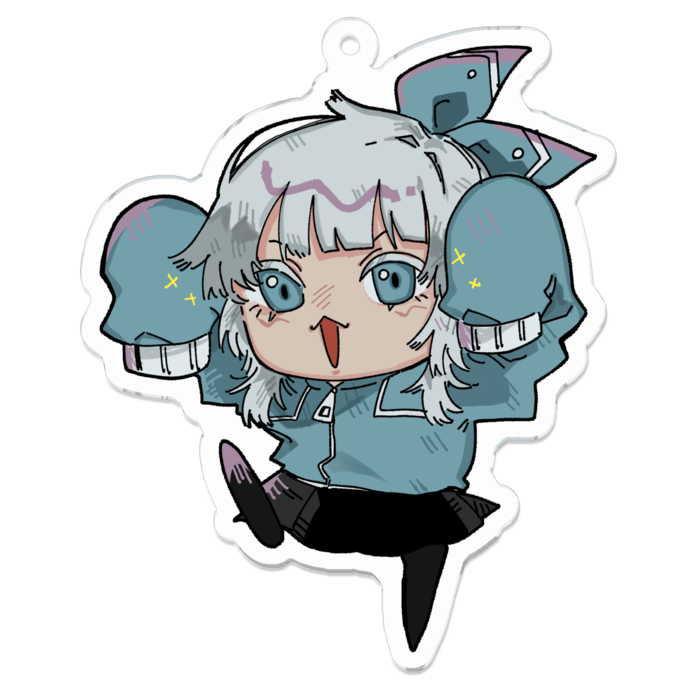 アクリルキーホルダー - 70 x 70 (mm)