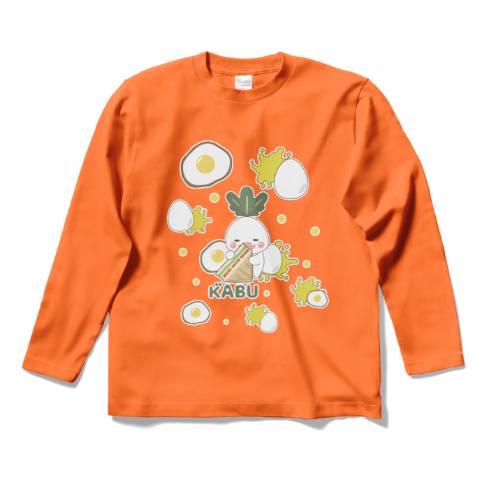 ロングスリーブTシャツ - S - オレンジ