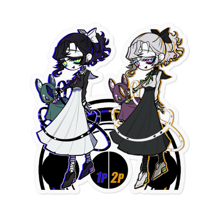 ステッカー - 100 x 100 (mm)