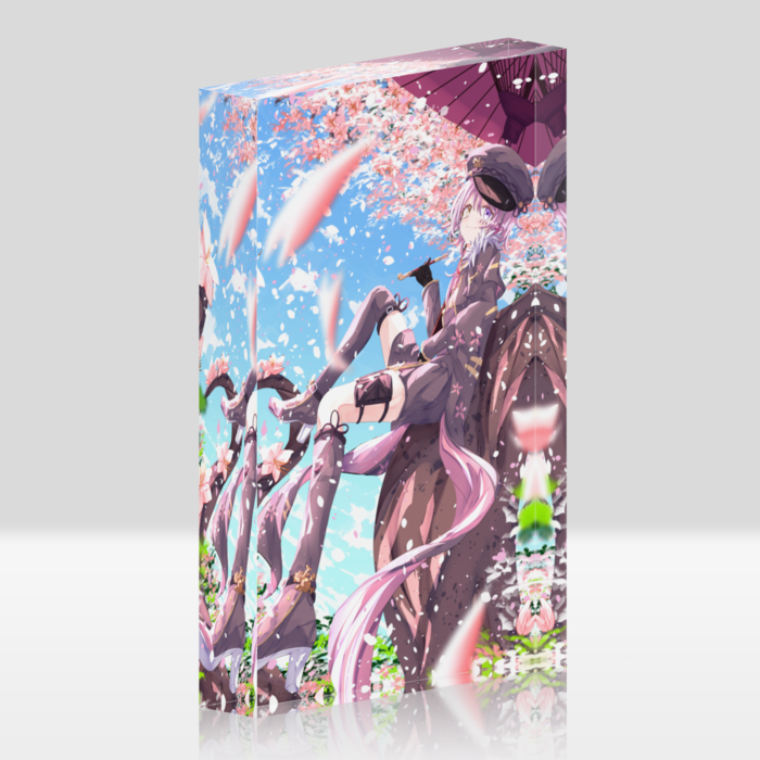 アクリルブロック - 100x148mm（背面ホワイト）