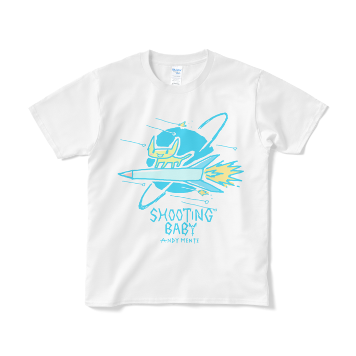 シューティングベイビーTシャツ - S - ホワイト