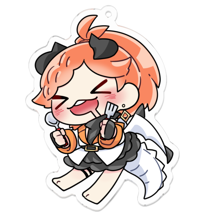 アクリルキーホルダー - 70 x 70 (mm)