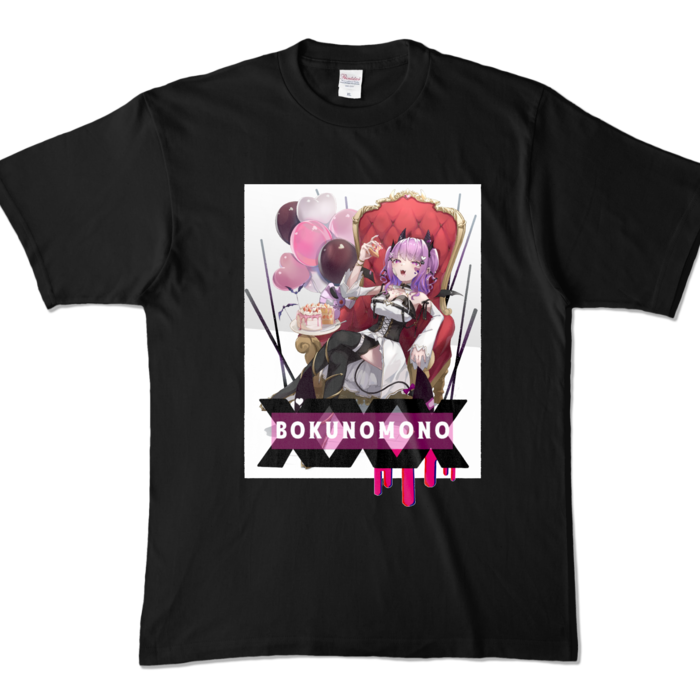 カラーTシャツ - XL - ブラック (濃色)