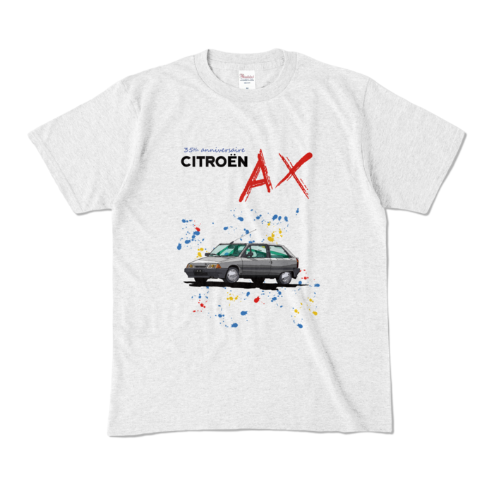 カラーTシャツ - M - アッシュ (淡色)