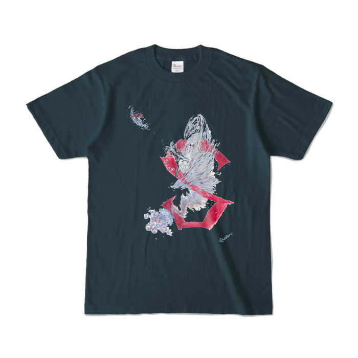 カラーTシャツ - S - デニム (濃色)