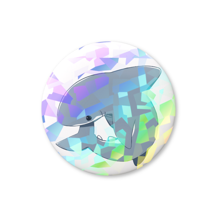 ホログラム缶バッジ - 76mm
