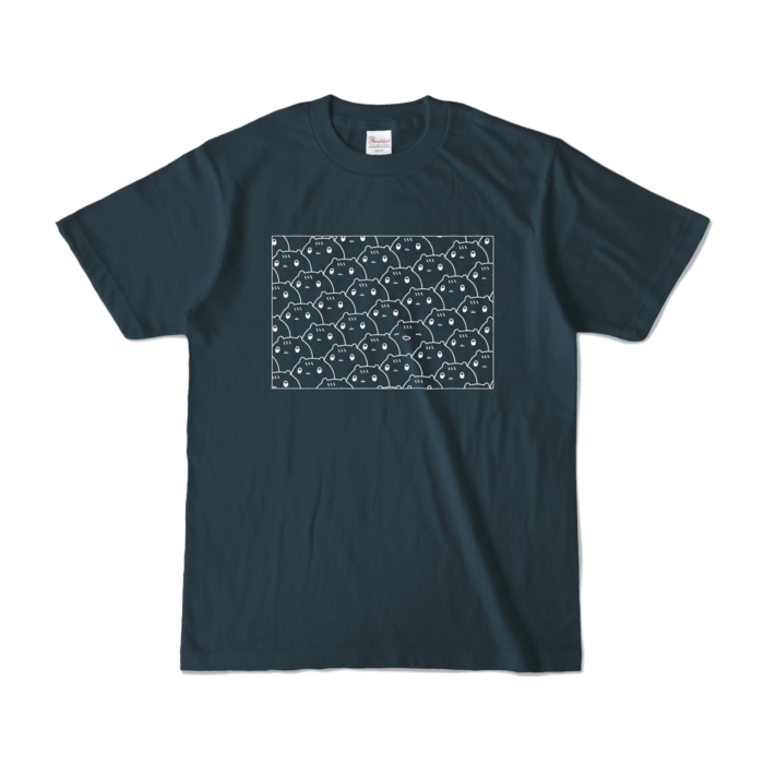 カラーTシャツ - S - デニム (濃色)