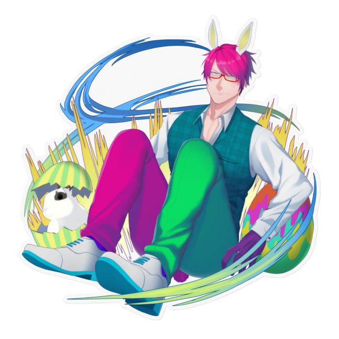 ステッカー - 160 x 160 (mm)