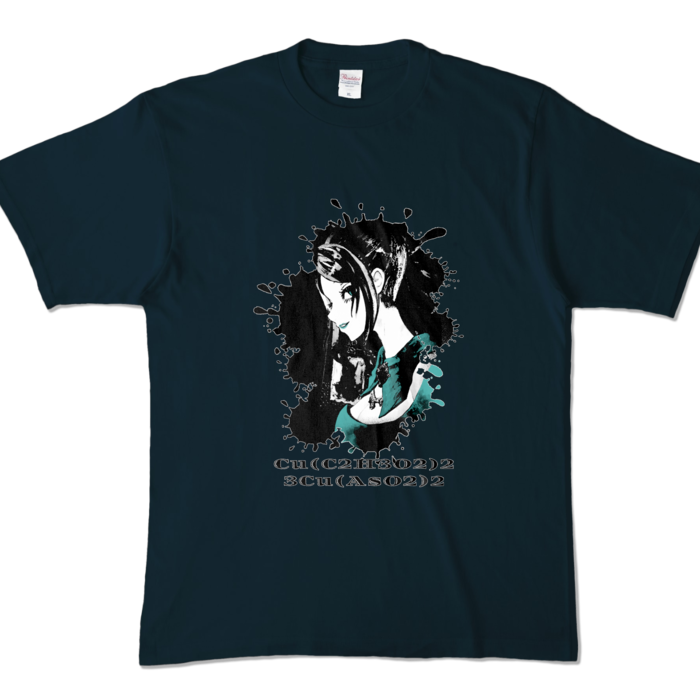 カラーTシャツ - XL - ネイビー (濃色)