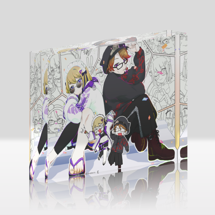 アクリルブロック - 148x100mm