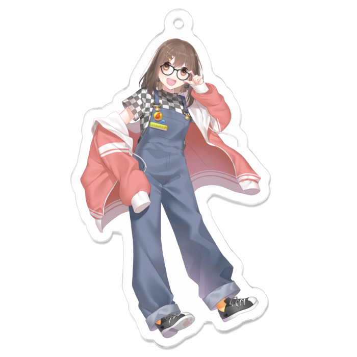 通常_アクリルキーホルダー - 70 x 70 (mm)