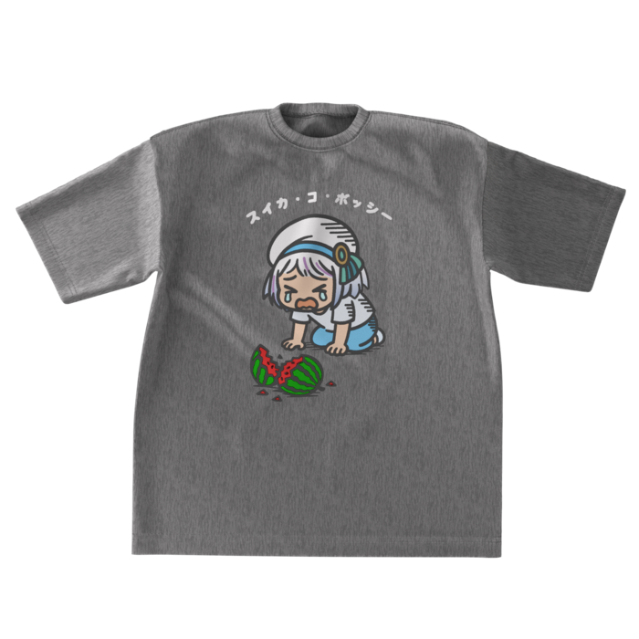 ビッグシルエットTシャツ - XL - グレー