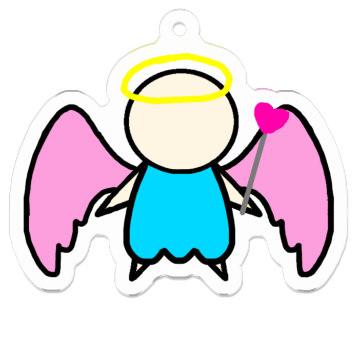 アクリルキーホルダー【天使ちゃん】