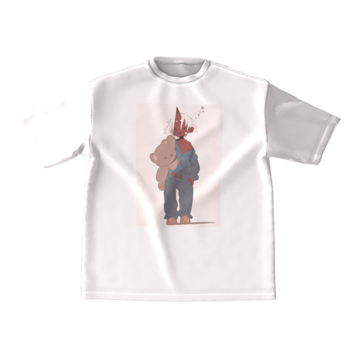 ビッグシルエットTシャツ - M - 正面(1)