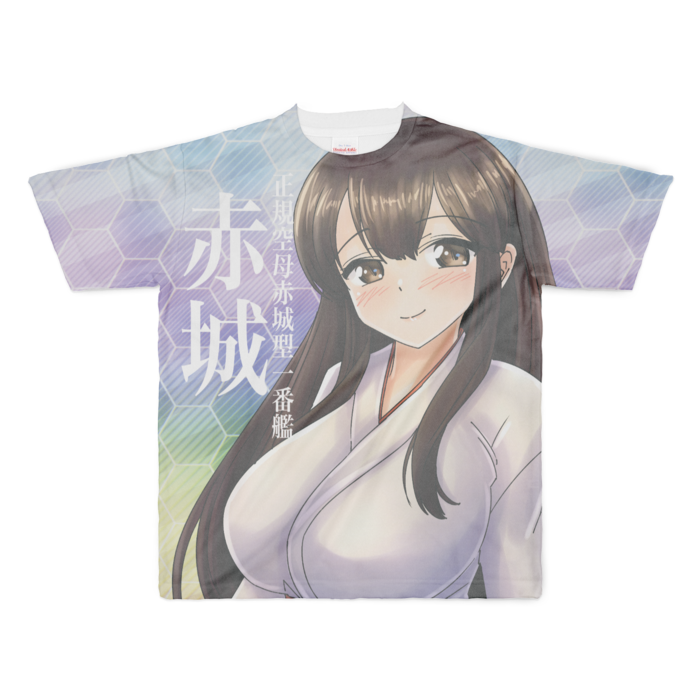 フルグラフィックTシャツ - XL - 正面印刷のみ