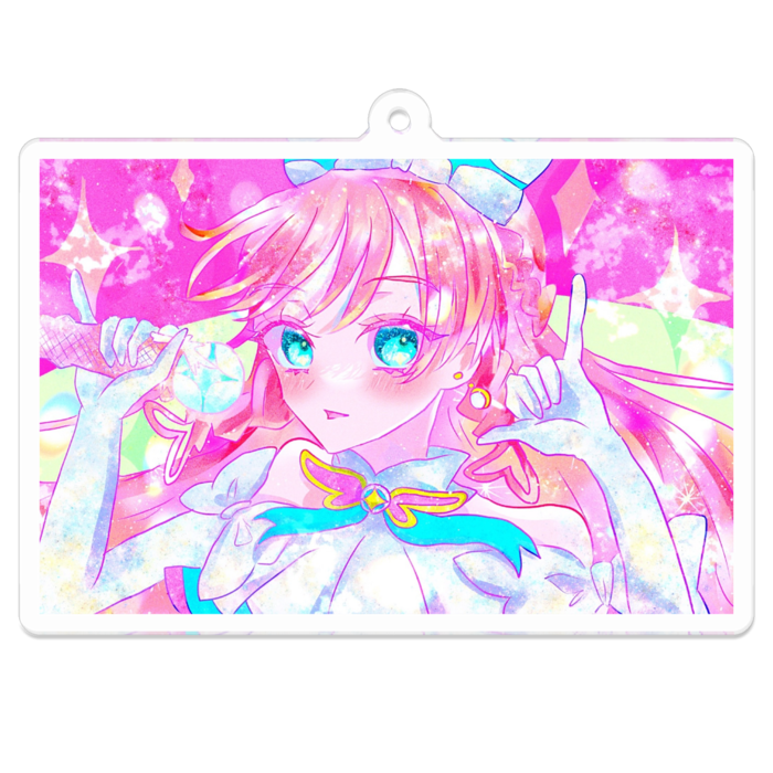 アクリルキーホルダー - 70 x 70 (mm)
