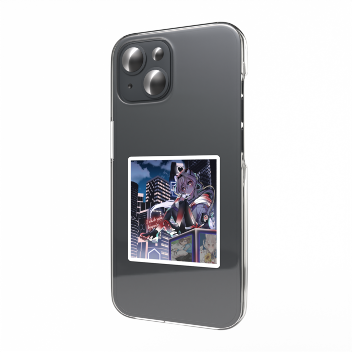 スマホステッカー -電脳背景あり