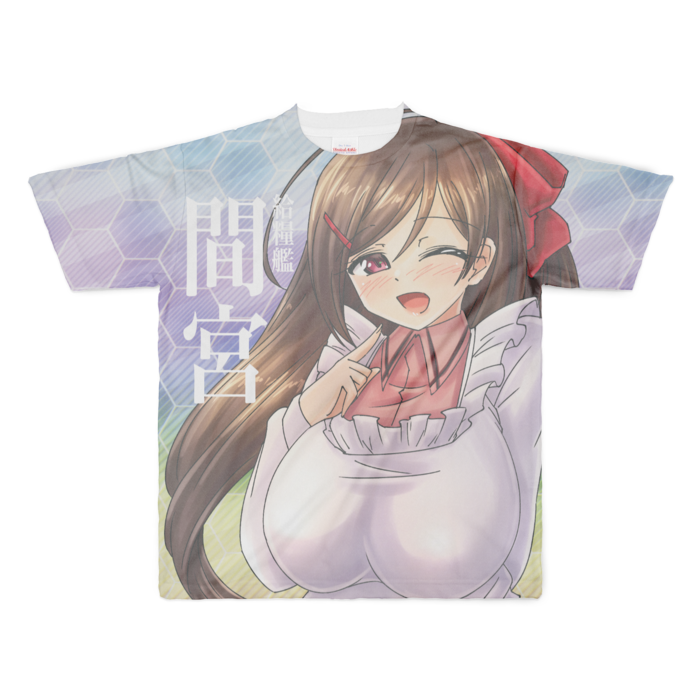 フルグラフィックTシャツ - XL - 正面印刷のみ