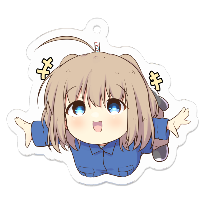 アクリルキーホルダー(コーティング) - 50 x 50 (mm)