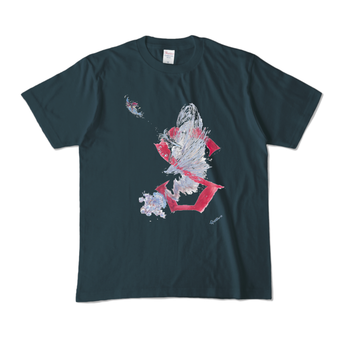 カラーTシャツ - M - デニム (濃色)