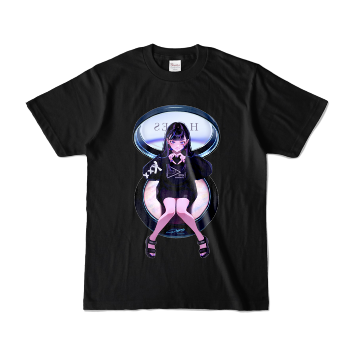 カラーTシャツ - S - ブラック (濃色)