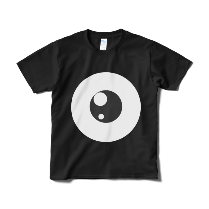 めだまTシャツ（短納期） - S - ブラック