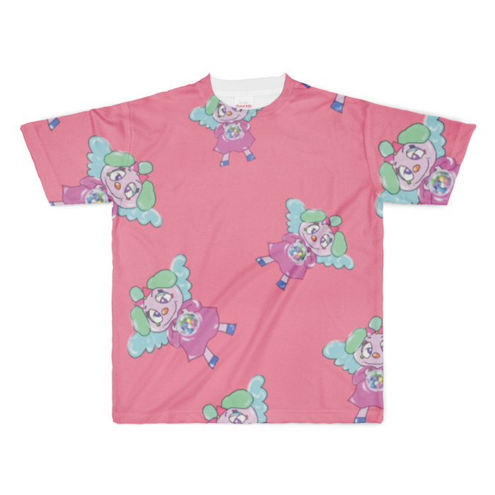 フルグラフィックTシャツ - XL - 正面印刷のみ