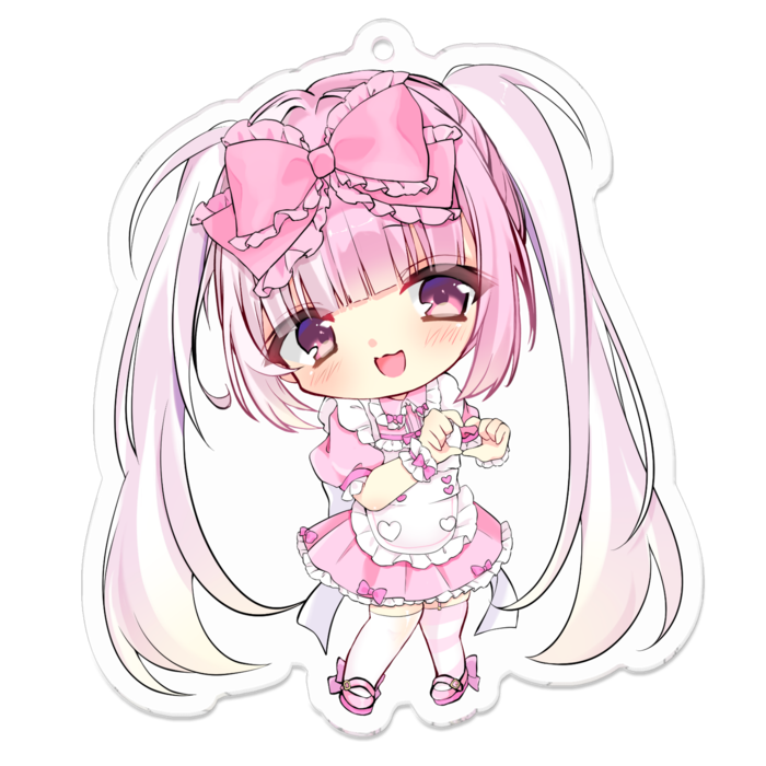 アクリルキーホルダー - 70 x 70 (mm)