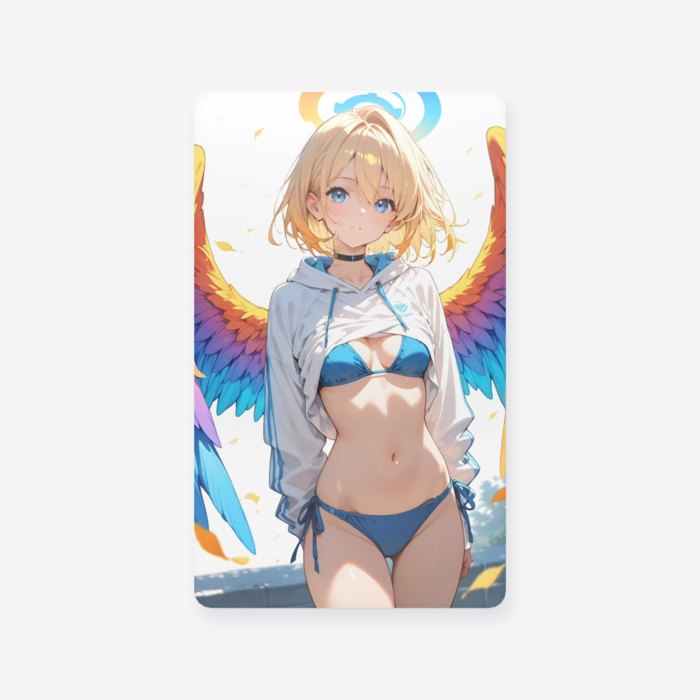 クリアカード - 名刺（55 × 91mm）