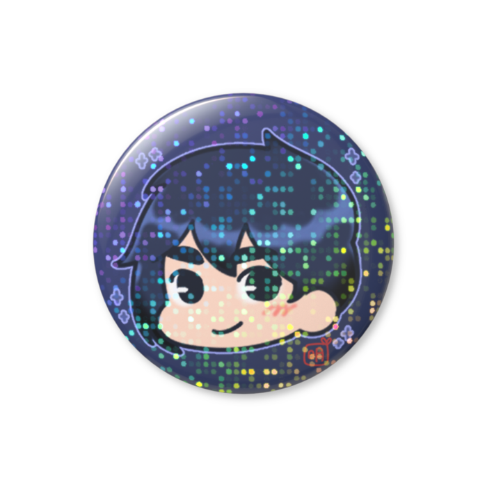 ホログラム缶バッジ - セバスチャン(2) 32mm