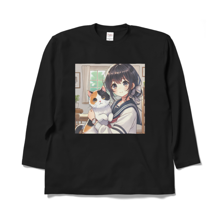 ロングスリーブTシャツ - XL - ブラック