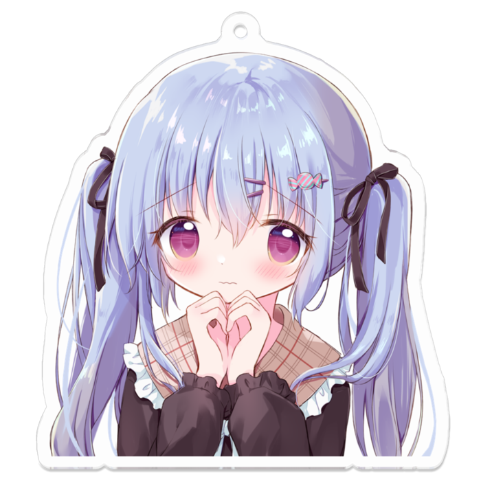 アクリルキーホルダー - 70 x 70 (mm)
