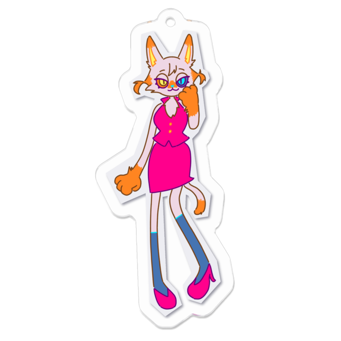 アクリルキーホルダー - 70 x 70 (mm)