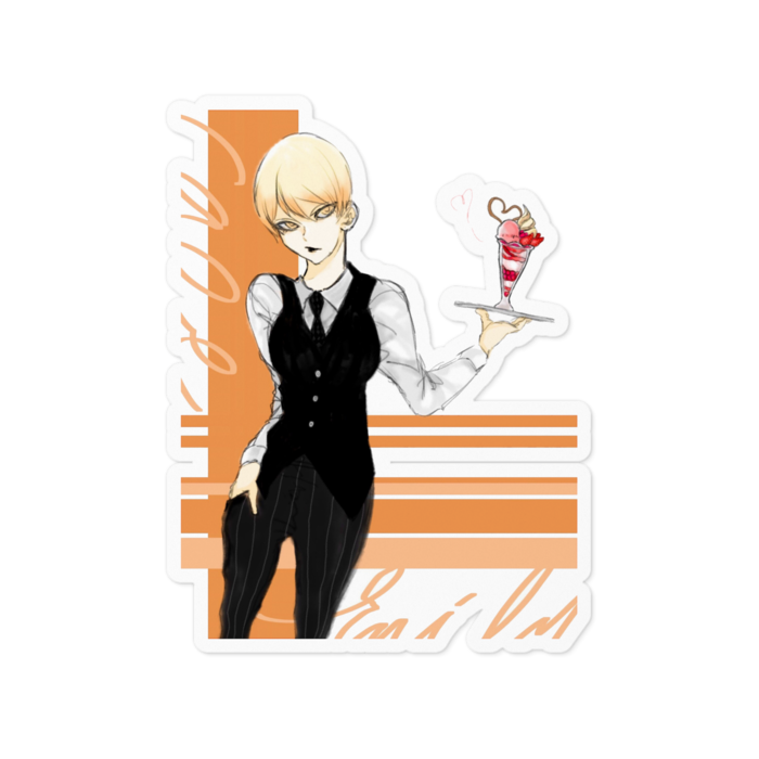 ステッカー - 100 x 100 (mm)